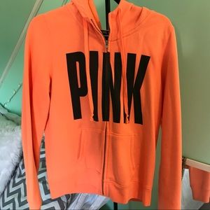 VS PINK zip up hoodie